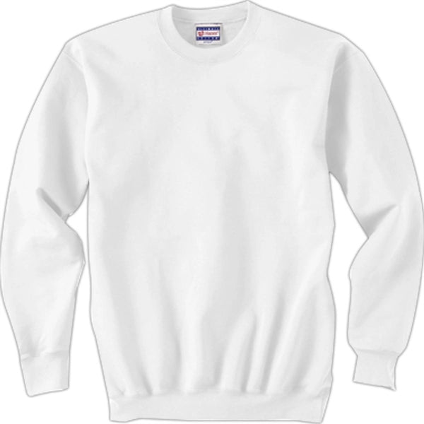 Hanes 90/10 Ultimate Cotton Crew - White/Neutral
