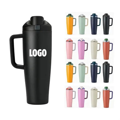 40 oz Stainless Steel Vacuum Tumbler Insulated w/ Handle