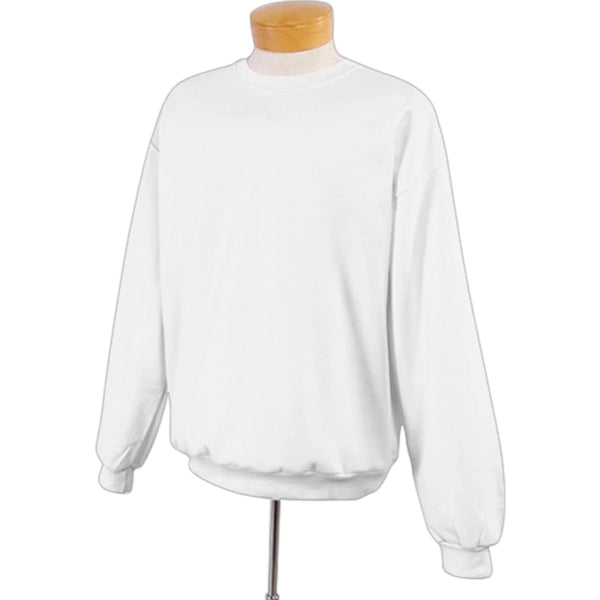 Jerzees Youth 8 oz 50/50 Nublend Fleece Crew - White/Neutral