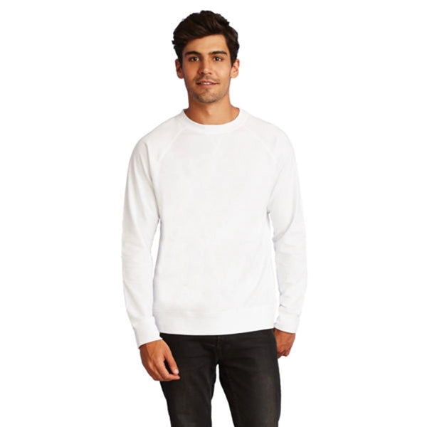 Next Level Adult French Terry Raglan Crew