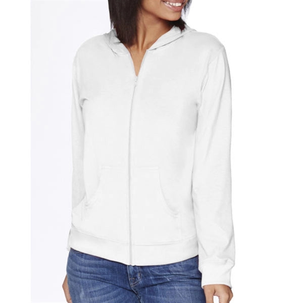 Next Level Adult Sueded Full-Zip Hoody - Dark/All