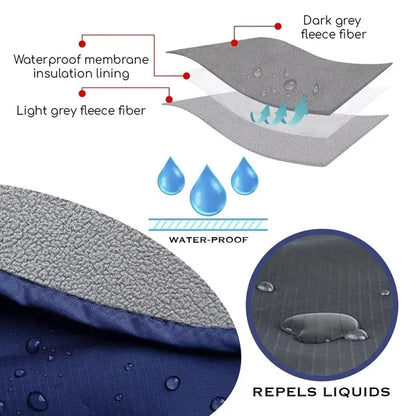Waterproof Windproof Warm Fleece Blanket with Carry Bag