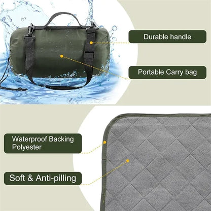Windproof Waterproof Sandproof Picnic Camping Warm Blanket