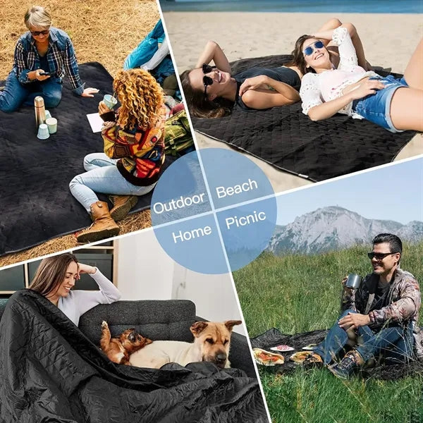 Windproof Waterproof Sandproof Picnic Camping Warm Blanket