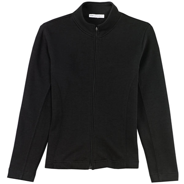 Port Authority Ladies Flatback Rib Full-Zip Jacket