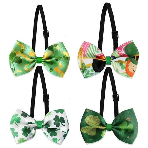 St. Patrick's Day Shamrock Bow Tie Party Accessory