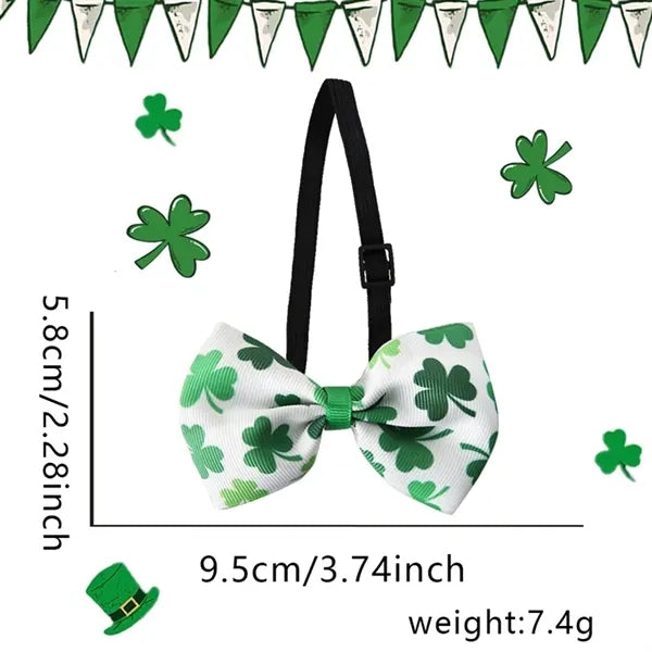 St. Patrick's Day Shamrock Bow Tie Party Accessory