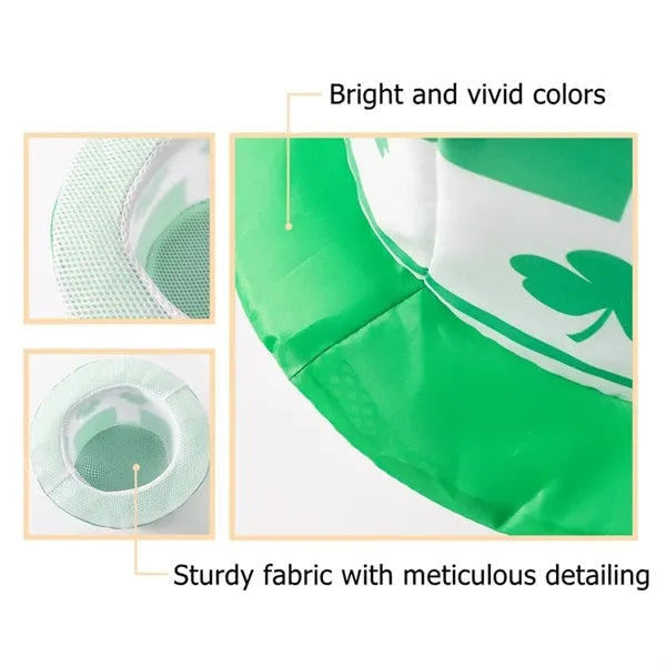 St. Patrick's Day Green Top Hat for Adults