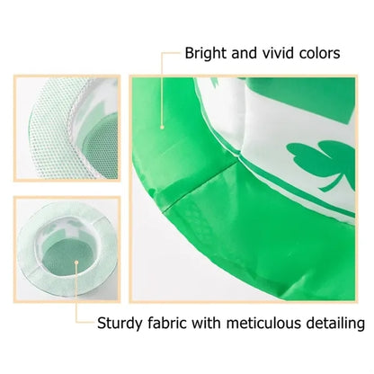 St. Patrick's Day Green Top Hat for Adults