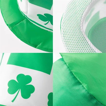 St. Patrick's Day Green Top Hat for Adults