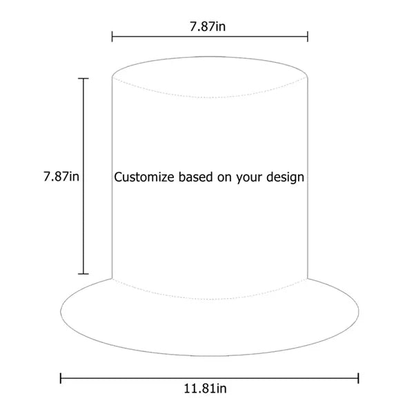 St. Patrick's Day Green Top Hat for Adults