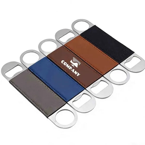 Personalized Leather Bottle Opener