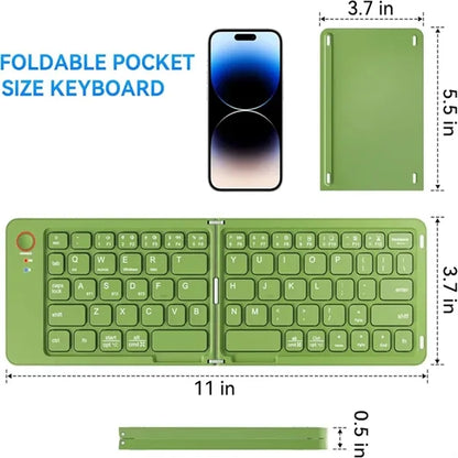Mini Foldable Wireless Bluetooth Keyboard