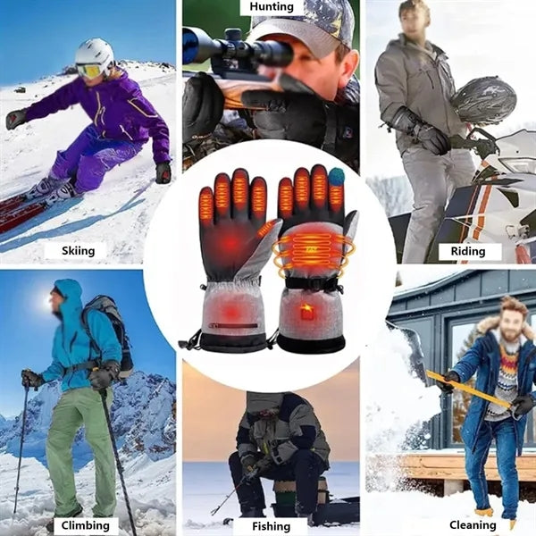 Rechargeable Waterproof Electric Heating Gloves