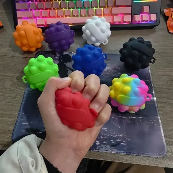 Push Pop Bubble Fidget Sensory Toy Ball