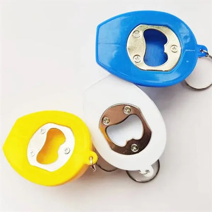 Mini Hard Hat Bottle Opener Keychain