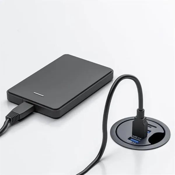 Desk Hub with Type C and Card Reader
