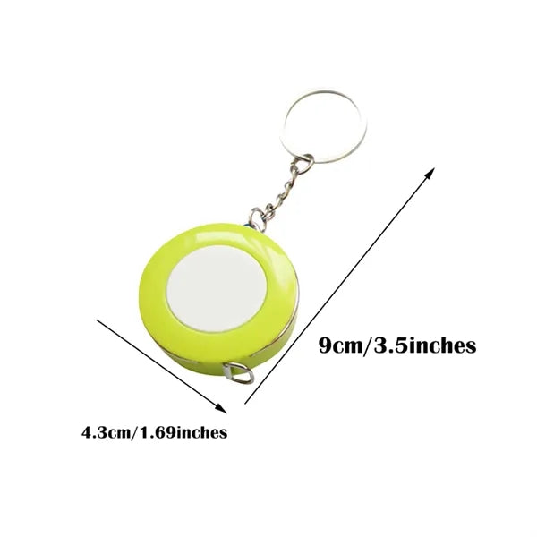 1.5m Tape Measure Keychain Portable Ruler
