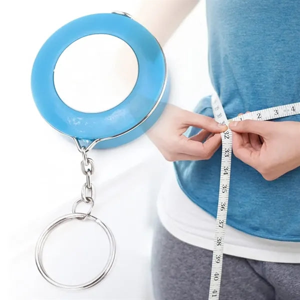 1.5m Tape Measure Keychain Portable Ruler