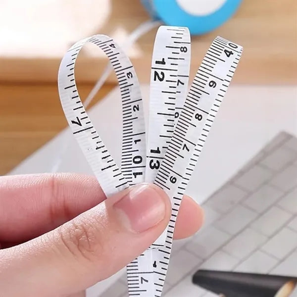 1.5m Tape Measure Keychain Portable Ruler