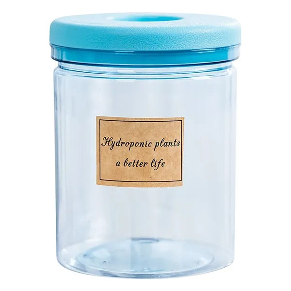 Transparent Plastic Hydroponic Planter