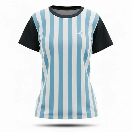 Women's Sublimated Honeycomb Mesh Short Sleeve T-Shirt