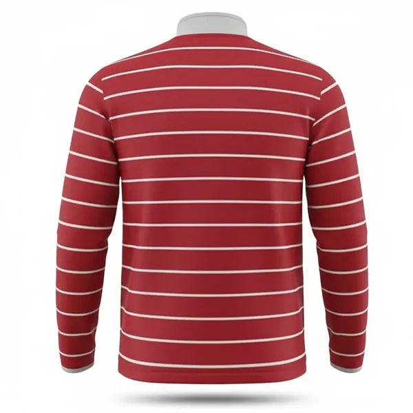 Unisex Full Color Silk Feel Quarter Zip Pullover