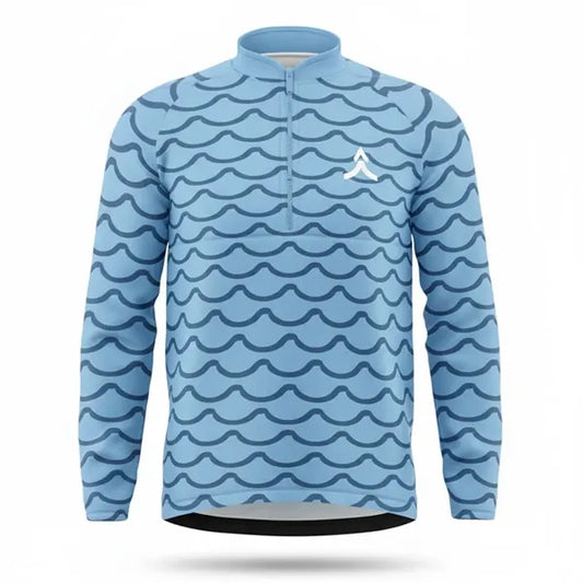 Unisex Full Color 180G Silk Feel Quarter Zip Pullover