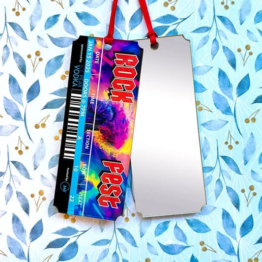 Replica Ticket Stub Acrylic Ornament