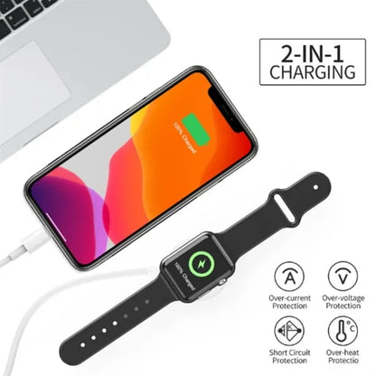 One For Three iWatch Charging Cable