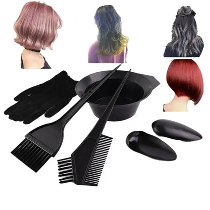 7pcs Hair Coloring Kit