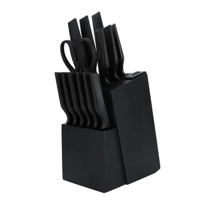 Kitchen Knife Set w/ Wooden Holder