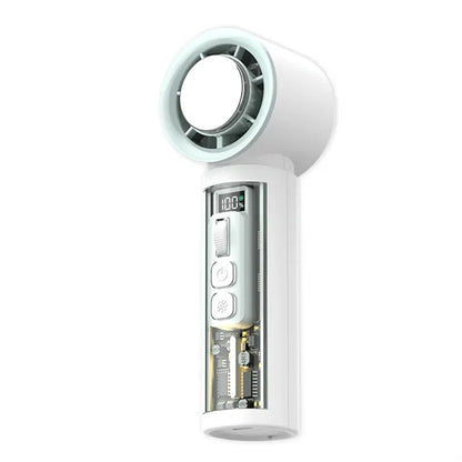 Mini Rechargeable Handheld High Speed Cooling Fan
