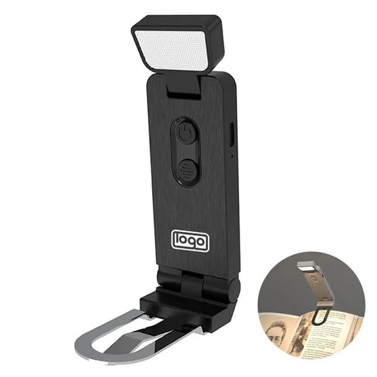 Mini USB Rechargeable Clip-On LED Bookmark Light