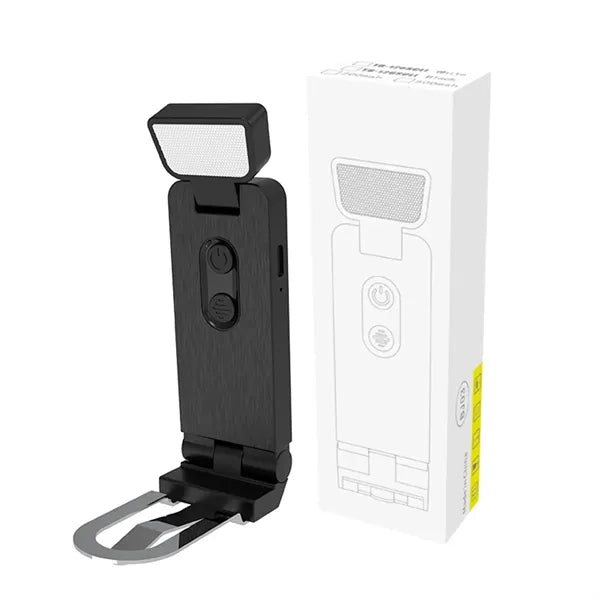 Mini USB Rechargeable Clip-On LED Bookmark Light