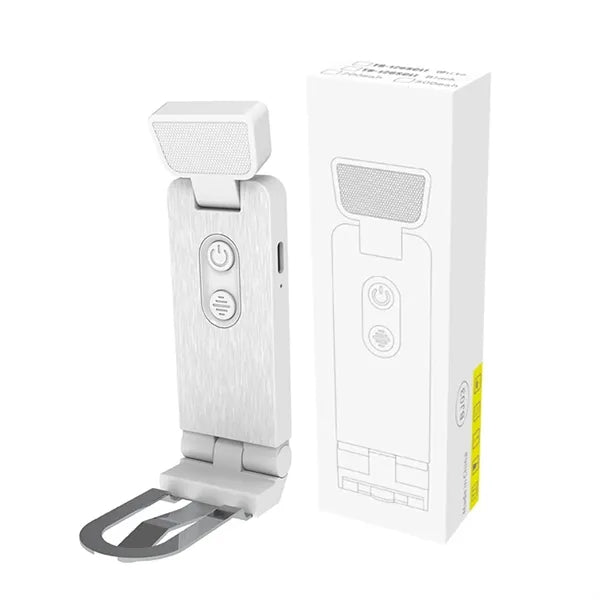 Mini USB Rechargeable Clip-On LED Bookmark Light