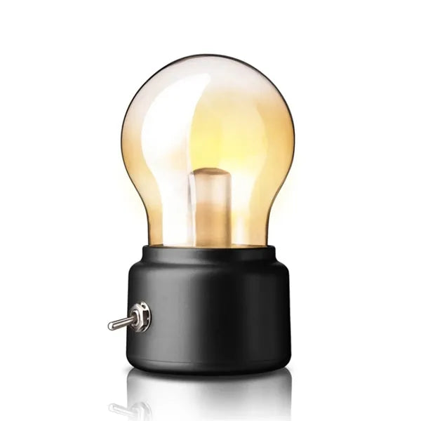 Portable Retro USB Rechargeable LED Bulb Night Light