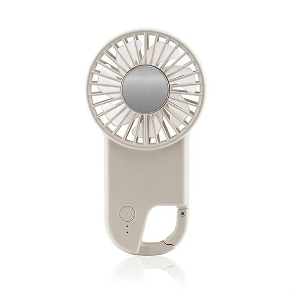 Mini Handheld USB Rechargeable Fan W/ Buckle