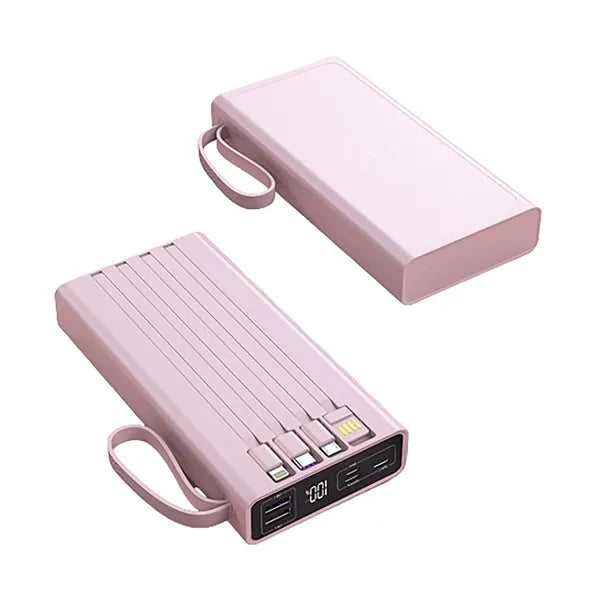 10000Mah Charger Power Bank W/ Light