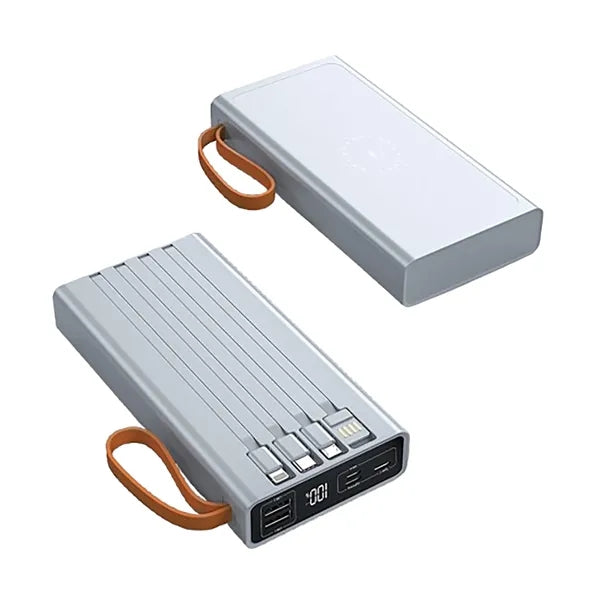10000Mah Charger Power Bank W/ Light