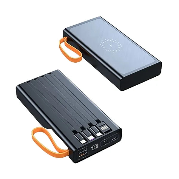10000Mah Charger Power Bank W/ Light