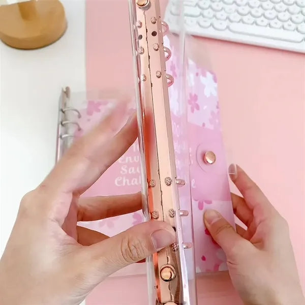 A5 PVC Refillable Money Notebook