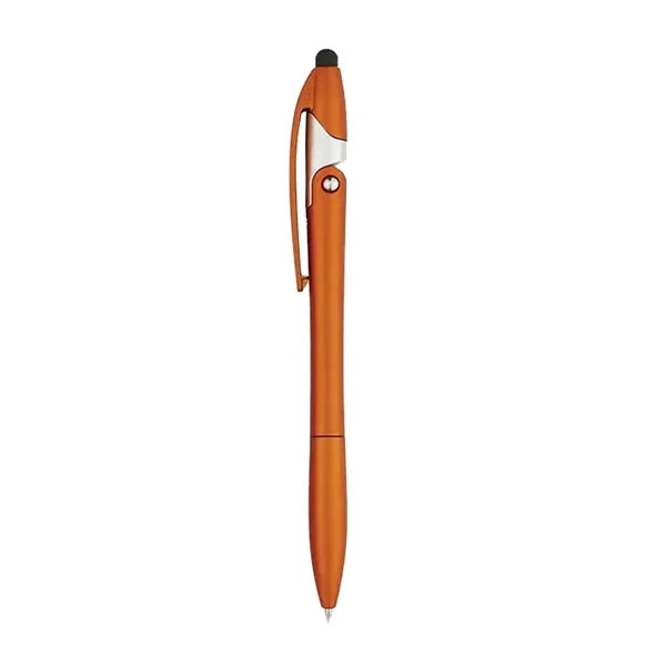 ABS Foldable Ballpoint Pen w/ Phone Stand