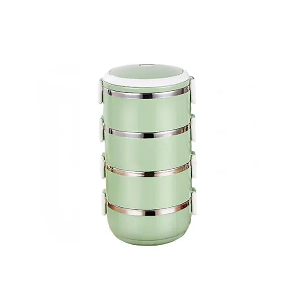 Multi-layer Round Insulated Lunch Box