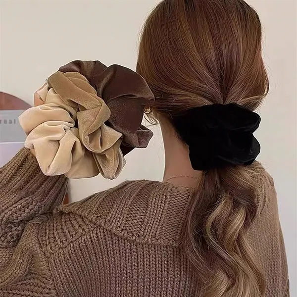 Velvet Vintage Hairband Elastic