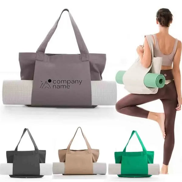Gym Bag With Yoga Mat Holder