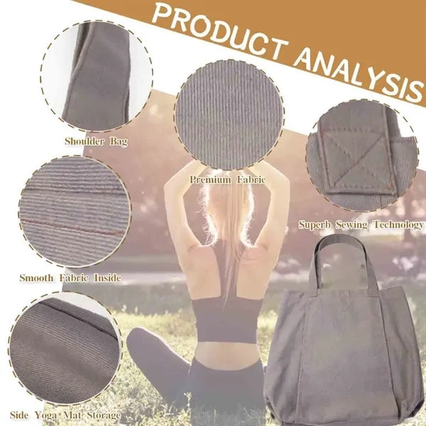 Gym Bag With Yoga Mat Holder