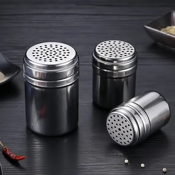 Kitchen Stainless Steel Spice Pepper Shaker