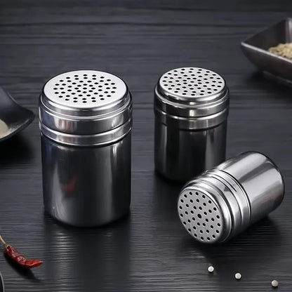Kitchen Stainless Steel Spice Pepper Shaker