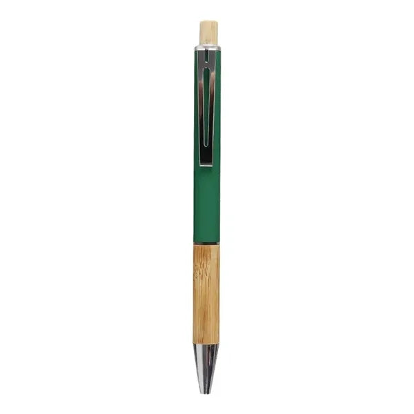 Bamboo Retractable Ballpoint Pen